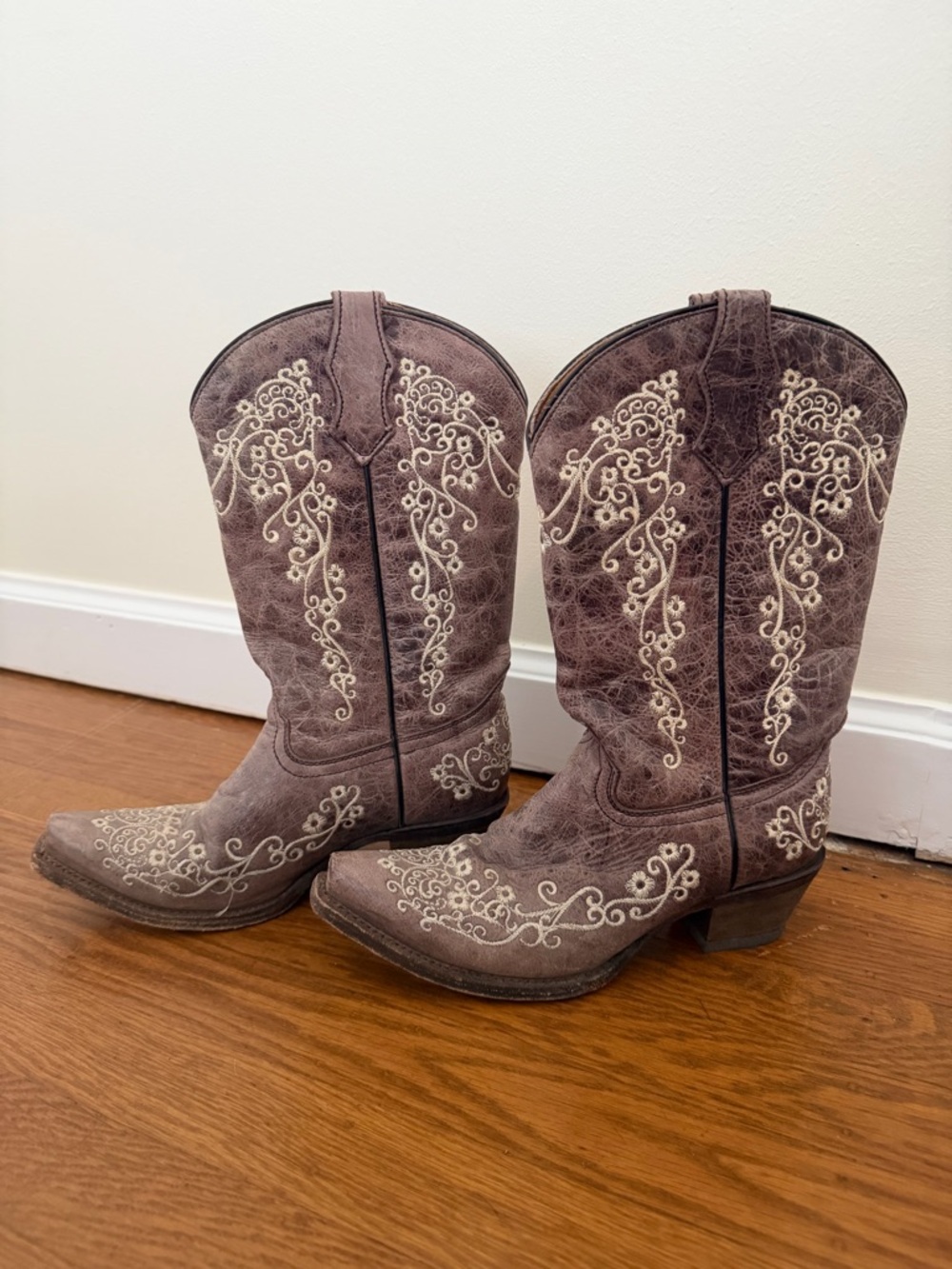 Corral Cowboy Boots with Embossed Interior